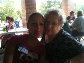 Kandace and her grandma Betty